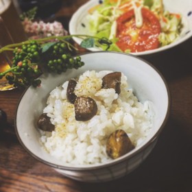 天津甘栗で☆簡単♪栗ご飯