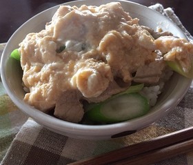 簡単ごはん☆ふんわり他人丼