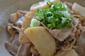 調味料は2つ☆長芋と切干大根の豚バラ炒め