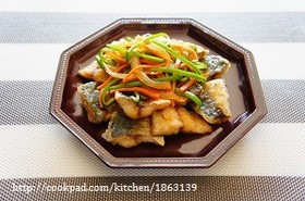 定番おかず☆アジの南蛮漬け