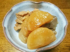 鶏もも肉と大根の煮物