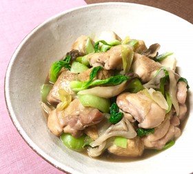 鶏肉と厚揚げでダシ香る おかず煮