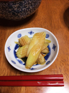 簡単！お蕎麦屋さんのセロリの浅漬け。