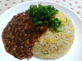 脱マンネリ！ピリ辛 麻婆あんかけ炒飯