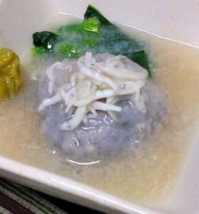 レンジで簡単♪料亭の蓮根と蕪の相蒸し