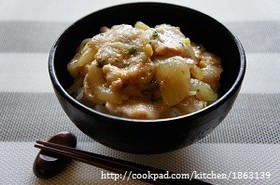 塩ダレで★ねぎ塩豚丼