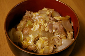 美味しい！豚肉の他人丼