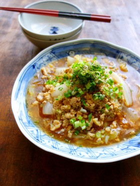 白菜たっぷりの麻婆春雨