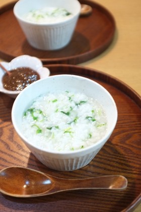 炊飯器で作る☆七草粥！