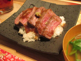 お節リメイク♡ローストビーフ丼