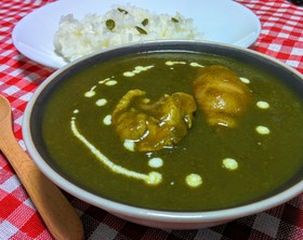 コク旨ほうれん草カレー♪インドカレー風