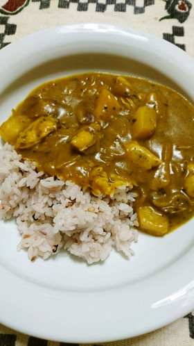 パンプキン牡蠣カレー