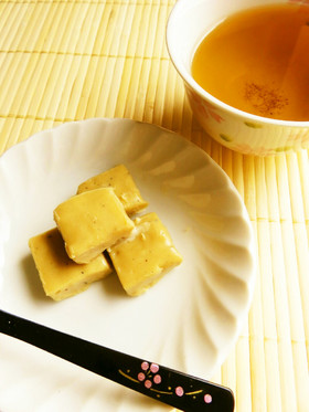 ☺バレンタインに♪簡単ほうじ茶生チョコ☺