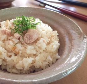 明太子どぼん！そのまま明太子炊き込みご飯