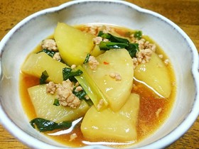 とろっと美味しい♪麻婆大根