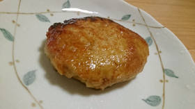 れんこんの照り焼きふわもちバーグ