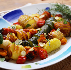 ハッセルバックなグリル野菜