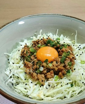 鶏ひき肉のちゃちゃっと丼☆