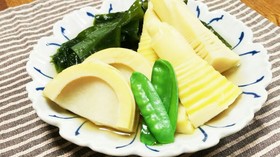 タケノコと生わかめの若竹煮