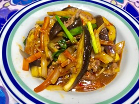 俺流！ガッツリ食べられる麻婆茄子